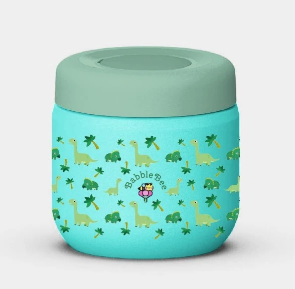 Dino food jars kids